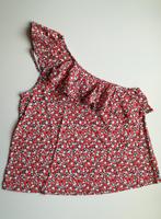 Top One-Shoulder-Top von H&M Gr. L bunt geblümt Volant NEU! Brandenburg - Putlitz Vorschau