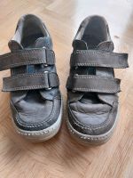 Sneaker Leder Ricosta Halbschuhe Gr. 33 grau Bayern - Bamberg Vorschau