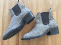 Marc O’Polo Stiefelette grau Gr. 38, Veloursleder, NEUWERTIG Hamburg-Mitte - Hamburg Hamm Vorschau