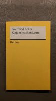 Reclam Kleider machen Leute - Gottfried Keller Baden-Württemberg - Unterensingen Vorschau