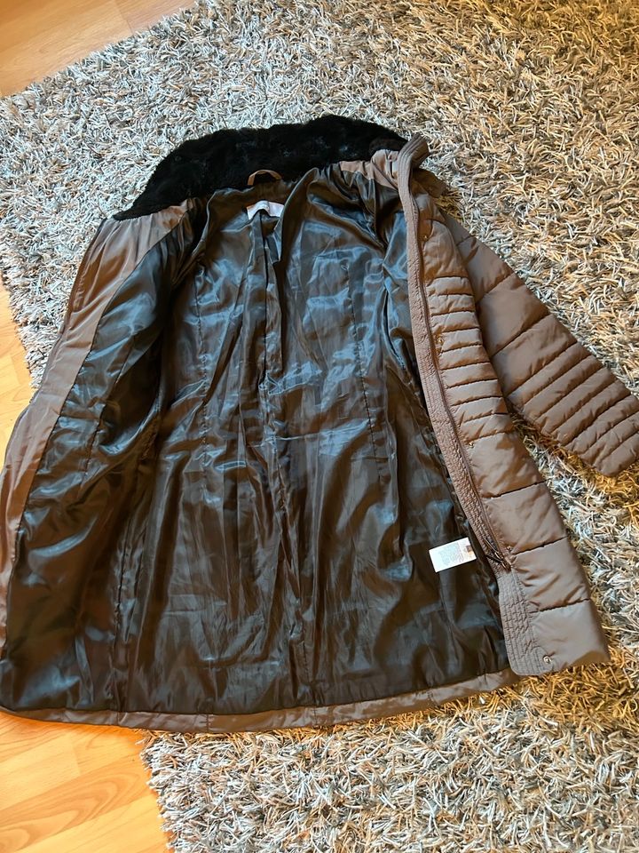 Khujo Jake‘s Esprit Gr. S XS 36 Mantel Jacke Parka in Ziegelroda