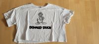 Shirt mit Donald Duck Flock, weiss, Gr. XS kurzform Aubing-Lochhausen-Langwied - Aubing Vorschau