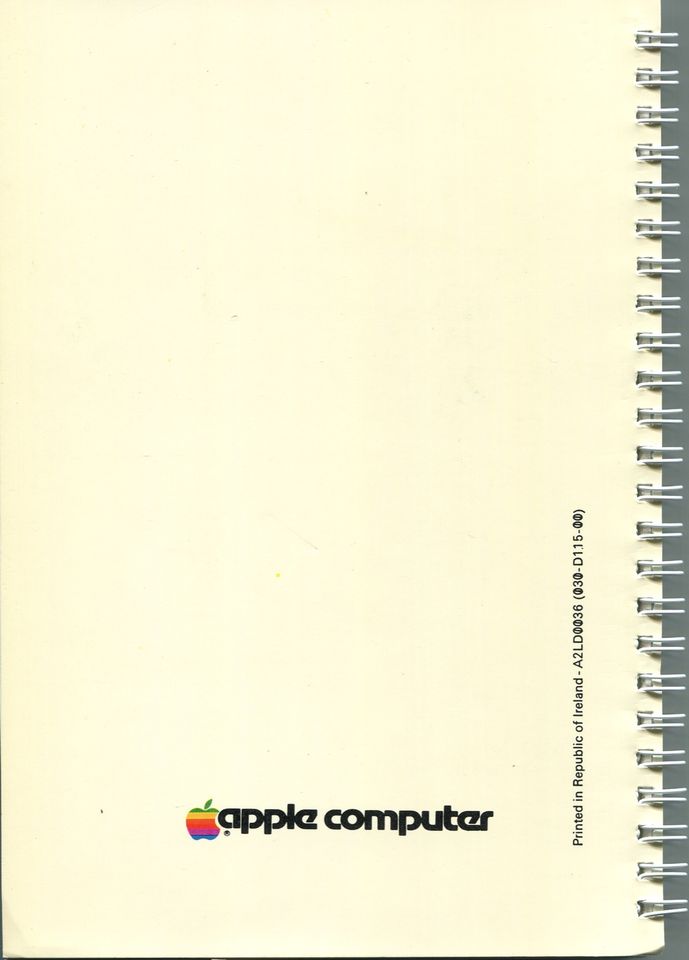 Apple II IIe Das DOS Handbuch Disk Betriebss DEUTSCH incl Versand in Hamburg