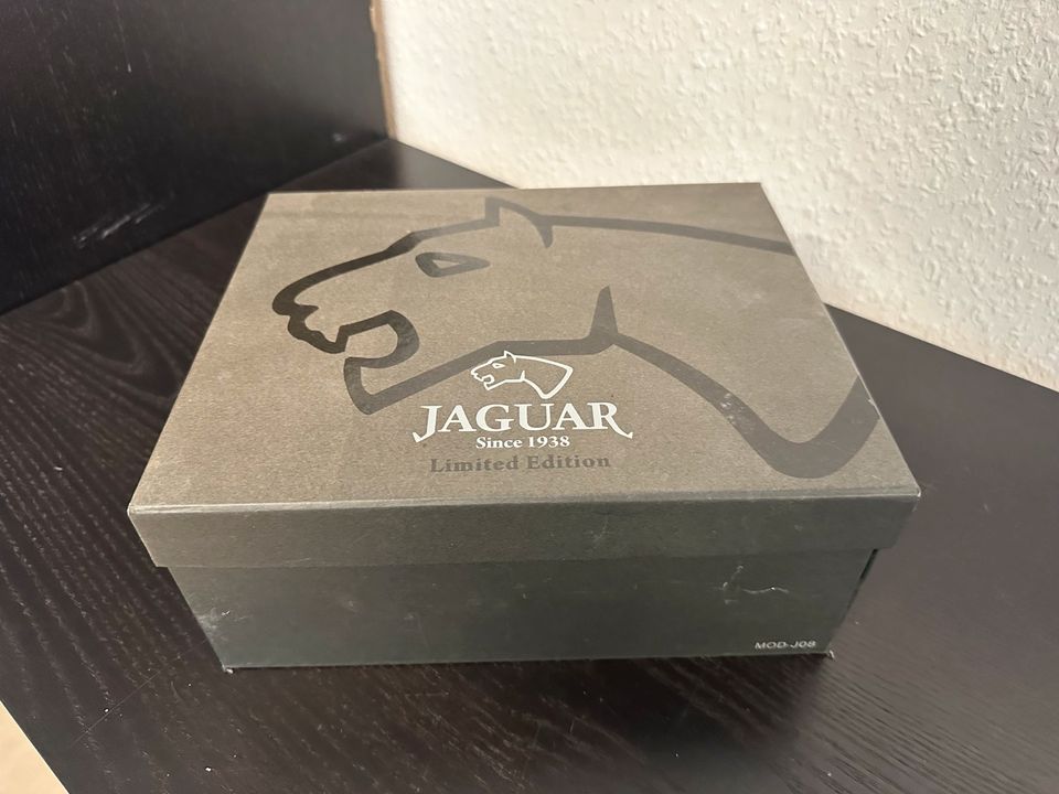 Jaguar Uhr Limited Edition schwarz stahl in Lauenburg