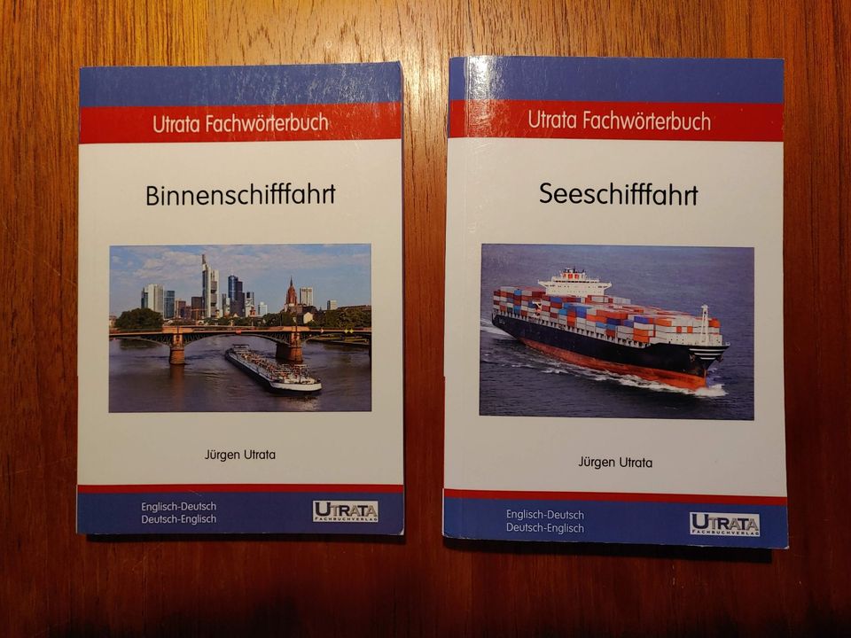Utrata Fachwörterbücher "Binnenschifffahrt" und "Seeschifffahrt" in Itzehoe