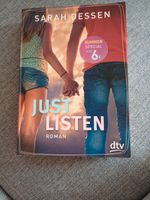 Roman von Sarah Dessen " Just Listen " NEU Berlin - Spandau Vorschau