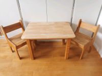 Kinder Tisch Set Stuhl standfest massiv Holz Erle Natur Nordrhein-Westfalen - Oerlinghausen Vorschau