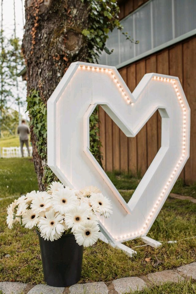 MIETE LOVE-Leuchtbuchstaben LOVE-Letters Hochzeit Deko in Keltern