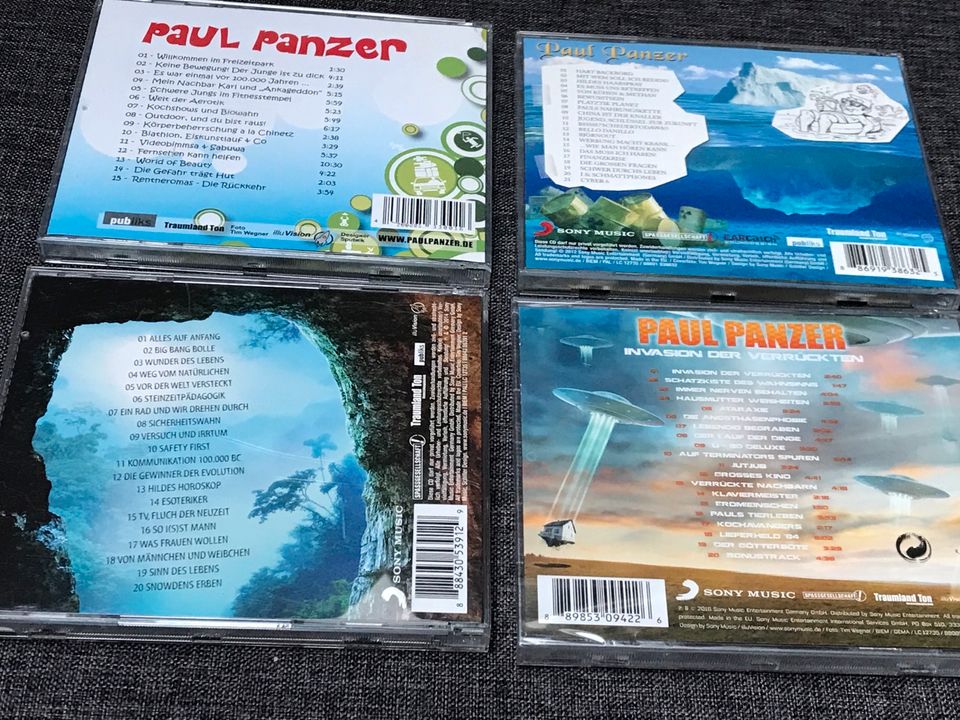 Paul Panzer CDs Invasion der Verrückten, Hart Backbord, Freizeit in Lippstadt