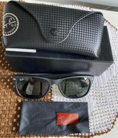 Originale Ray-Ban New Wayfarer RB 2132 622 matt schwarz rubber Bayern - Helmbrechts Vorschau