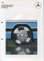 1981 PROSPEKT ABS für MERCEDES-BENZ OMNIBUSSE - RAR - 09/81 Hessen - Birkenau Vorschau