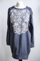 Longpulli Kleid / Vila / S 36 / Broderie Ornament Stickerei grau Nordrhein-Westfalen - Recklinghausen Vorschau