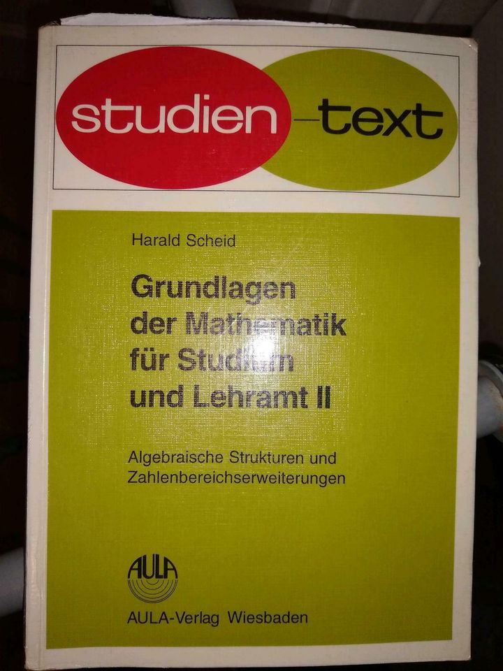 Grundlagen der Mathematik Algebra Studium Lehramt in Kastellaun