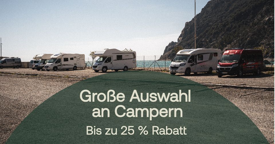 Camper I Wohnmobil I Wohnwagen I Van mieten - Rabattaktion❗❗ in Bochum