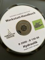 Deutz 2506 - 13006 Werkstatt Handbuch Hydraulik Niedersachsen - Hemmoor Vorschau