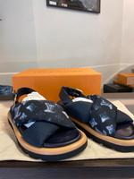 Louis Vuitton Pillow Sandalen Schuhe Schwarz Bayern - Augsburg Vorschau
