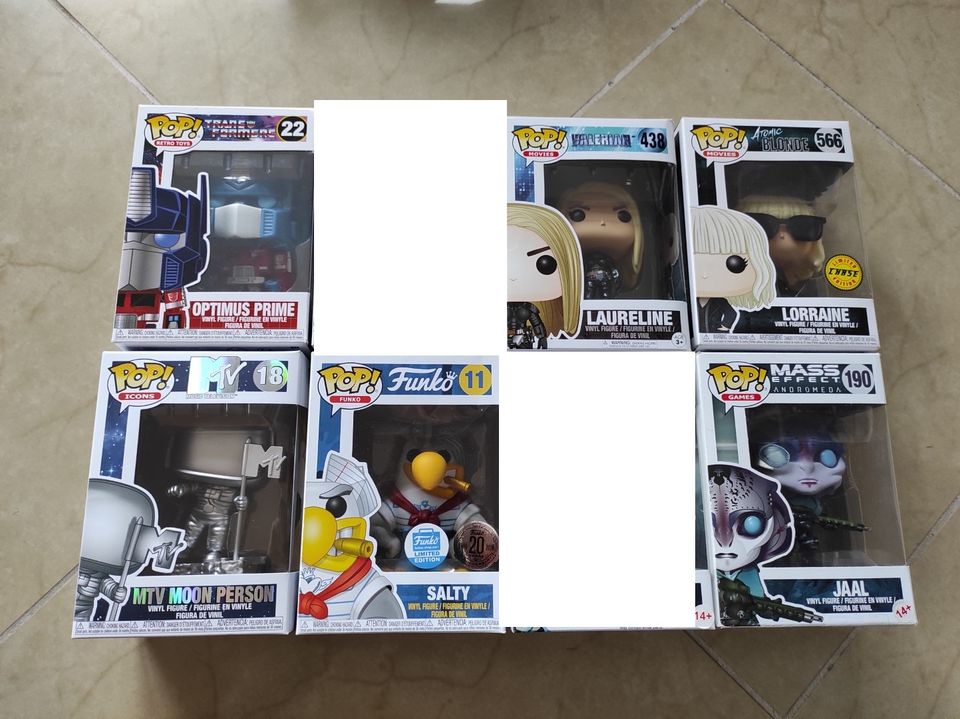 Funko Pop Optimus Laureline Lorraine MTV Salty Jaal in Mainz