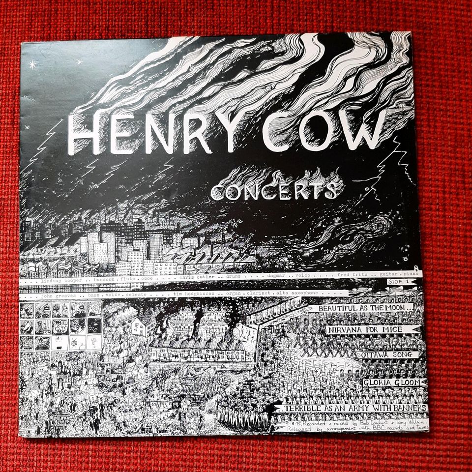 Henry Cow Concerts 2LP Schallplatte Vinyl LP in Fladungen