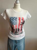 T-Shirt von Atmosphere Gr S/36 Weiß Los Angeles California Bayern - Gaukönigshofen Vorschau