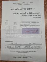 Karte Verkehrsübungsplatz Bayern - Offenhausen Vorschau