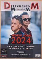 DEPECHE MODE Konzert Poster 2024 Hamburg München Köln Berlin Berlin - Biesdorf Vorschau