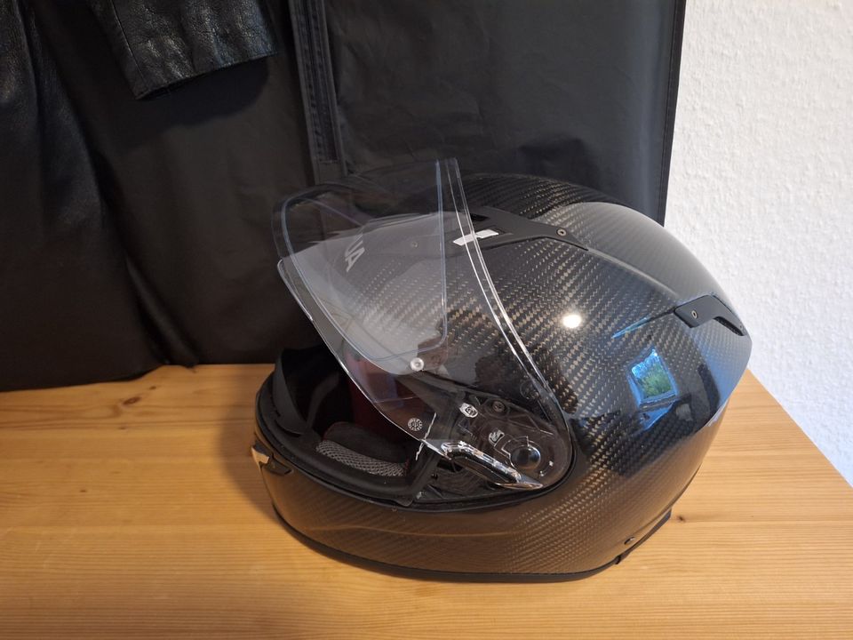 Nishua NRX-1 Helm für Motorrad / Roller in Carbon Optik + Tasche in Kiel