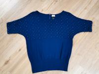 Kurzarm Pullover mit Perlen bestickt Gr. S Bayern - Greding Vorschau