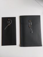 Briefumschläge, schwarz, mit Band, 2 Größen, ca. 120 Stück Hessen - Marburg Vorschau