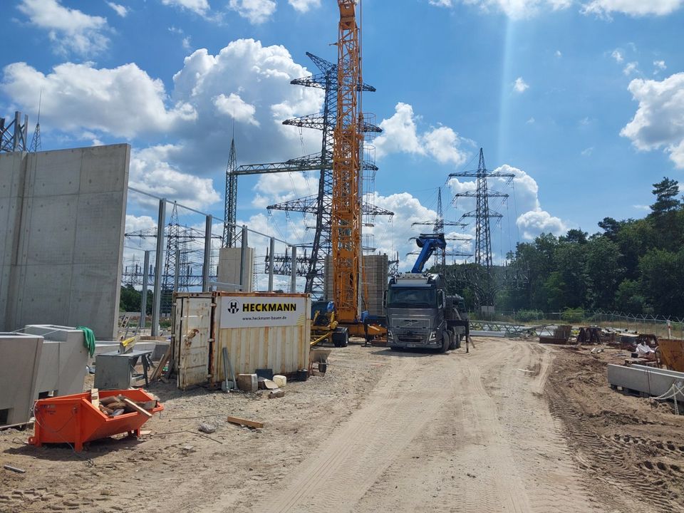 Potain Kran Miete Baukran Turmdrehkran Liebherr Vermietung in Bad Bentheim