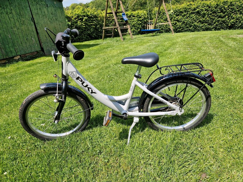 Puky ZL18 alu lichtgrau schwarz Kinderfahrrad Fahrrad 18 in Halle (Westfalen)