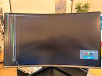 Samsung curved Gaming Monitor 32" (Bildschirmschaden) - Bastler! Aachen - Aachen-Mitte Vorschau