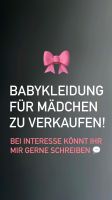 Babykleidung für Mädchen Saarbrücken-West - Altenkessel Vorschau