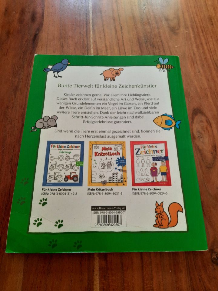 Zeichenbuch Tiere für Kinder Zeichnen lernen leicht gemacht in Hamburg