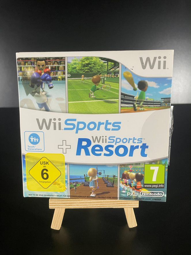 Wii Sports + Wii Sports Resort/ Guter Zustand/ OVP/ Gebraucht in Rabenau