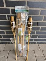 Bambus Gartenfackeln 5 Stück Niedersachsen - Apensen Vorschau