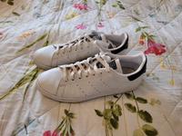 Stan Smith Adidas gr. 44 Sneaker Weiß Dunkelblau Bayern - Pullach Vorschau