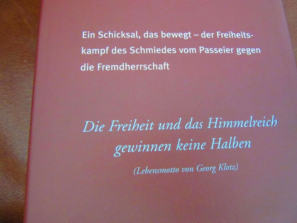 Eva Klotz: Georg Klotz Freiheitskämpfer für die Einheit Tirols in Markdorf