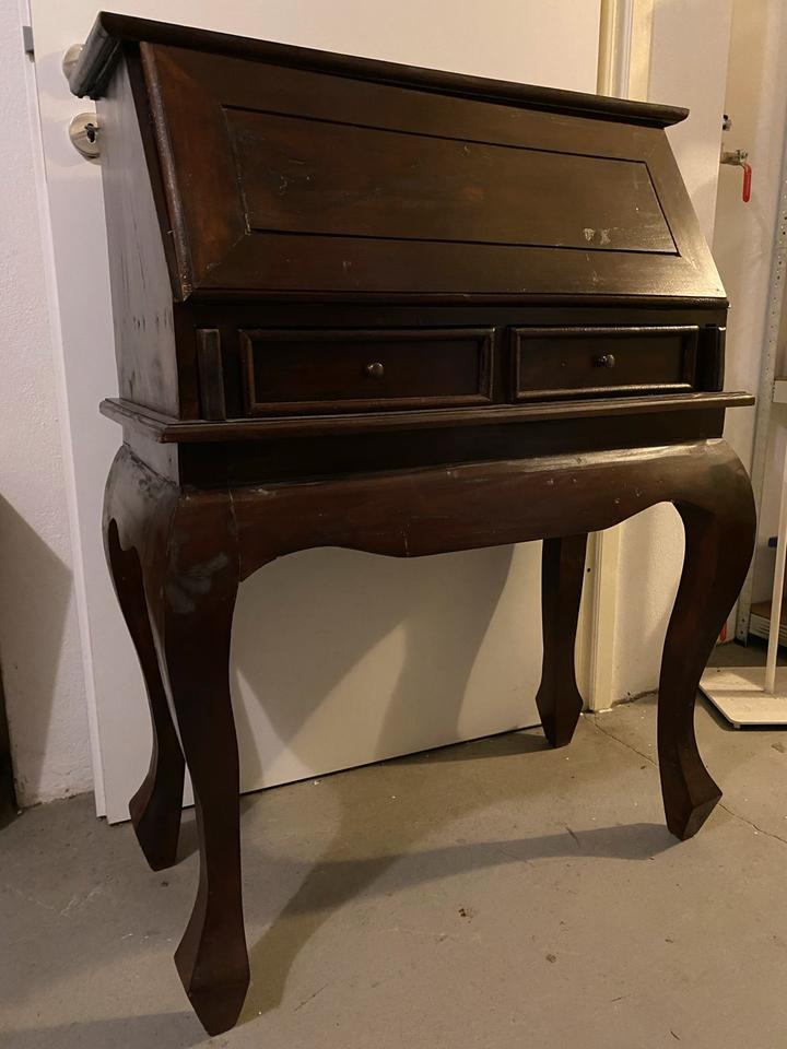 Sekretär Vintage Retro Kommode Holz Möbelstück Schrank in Detmold