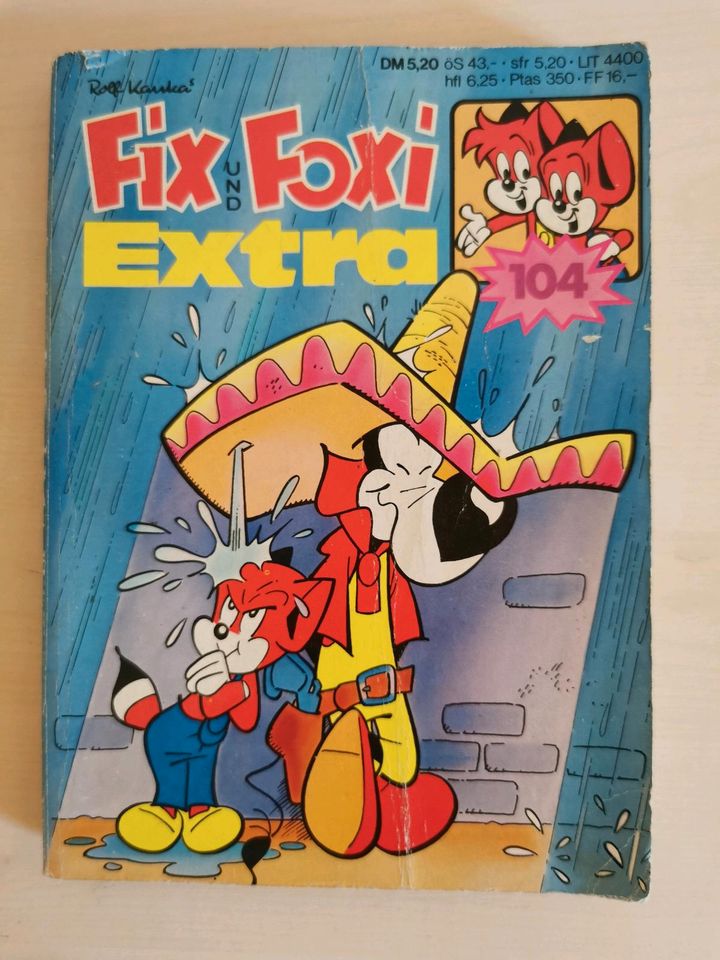 Fix und Foxi Extra Taschenbuch 70er und 80er Jahre in Neuenhagen