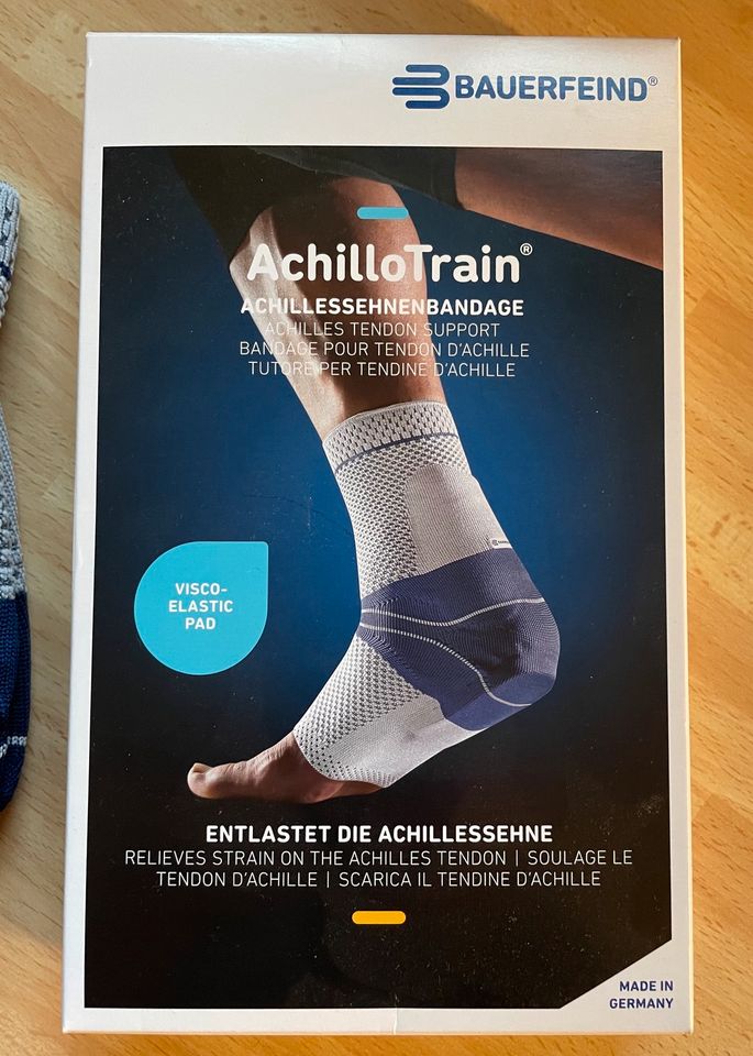 Bauerfeind Achillessehnenbandage AchilloTrain Gr. 3 NEU in Edemissen