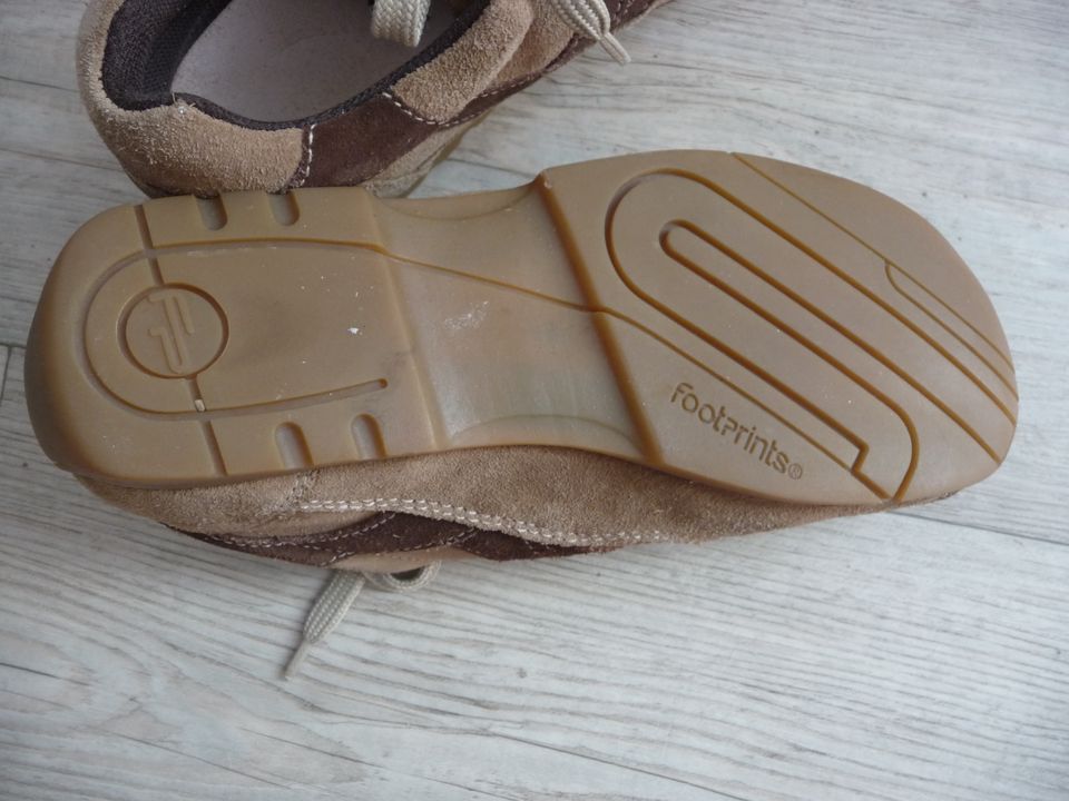 Damen Halbschuhe Footprints Birkenstock braun/ beige Gr. 38 in Angermünde