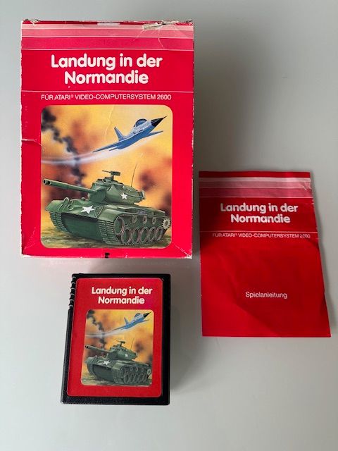 Atari 2600 Spiel - Landung in der Normandie - OVP (CIB) in Breitenfelde