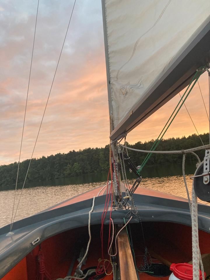 Zugvogel Regattaausführung Segelboot Jolle image