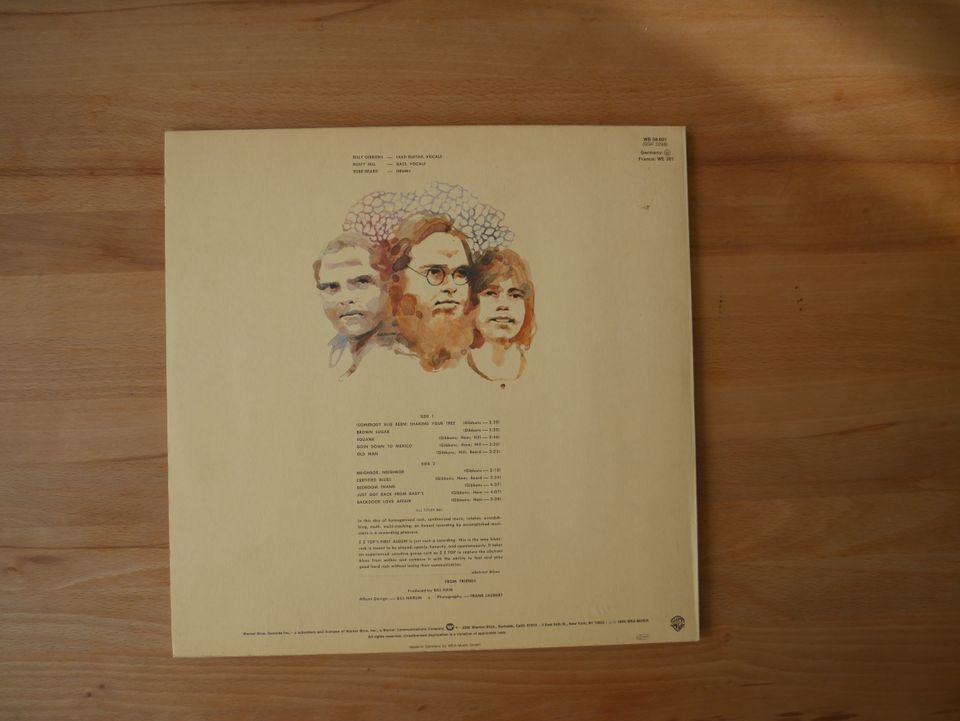 Verkaufe „ZZ Top`s First Album“ LP / Vinyl von 1980 (gebraucht) in Wiehl