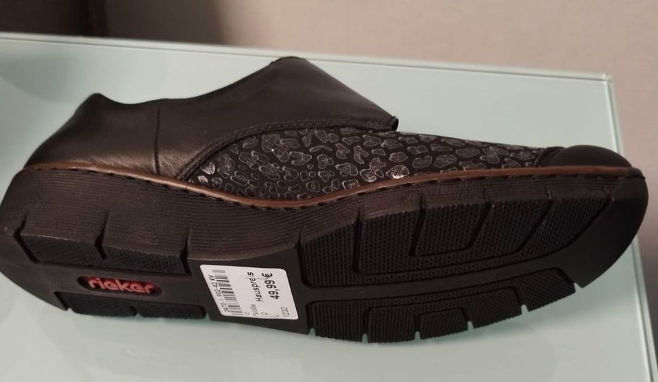 Rieker Antisress Damen Schuhe schwarz EUR 42 neu Fehlkauf in Baindt