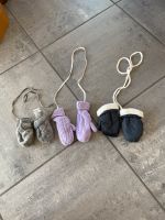 3 paar Handschuhe Baby Mädchen Junge grau blau lila Hessen - Viernheim Vorschau