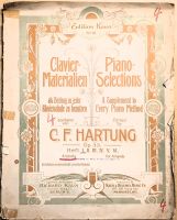 "Clavier-Materialien" Historische Klaviernoten zu 4 Händen Bayern - Lindau Vorschau