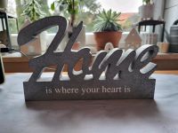 Deko-Schriftzug "Home ist where your heart is" Niedersachsen - Ummern Vorschau