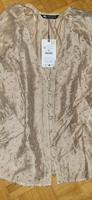 Zara Bluse Gr. M Beige Braun neu Plumetis Kr. München - Ismaning Vorschau