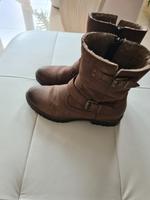 *ECHT LEDER BOOTS *PIER.ONE*BRAUN 39 TOP* Sachsen - Frohburg Vorschau